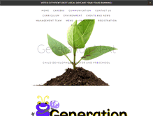 Tablet Screenshot of generationnextia.com